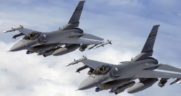 F-16 fighting falcons