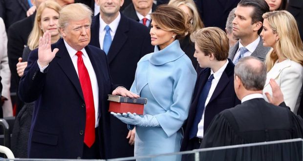 swearing in ceremony trump